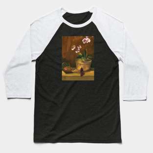 Orchid Baseball T-Shirt